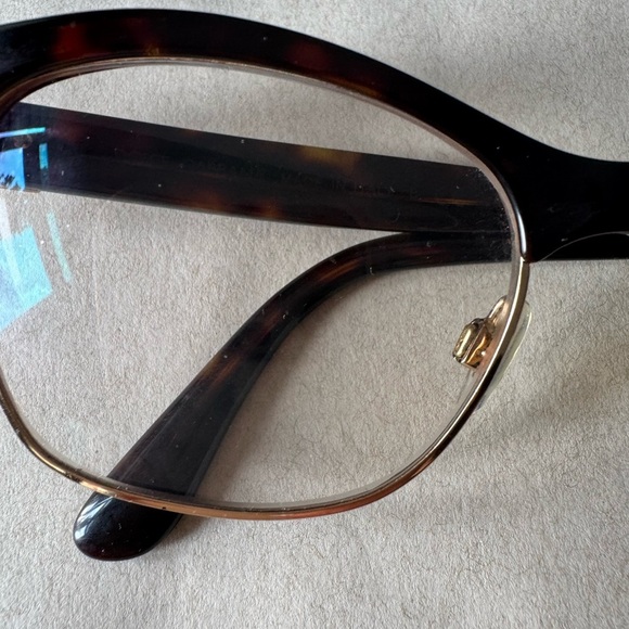 Dolce &Gabbana Elegant Tortoise Shell and gold Glasses - Picture 5 of 13